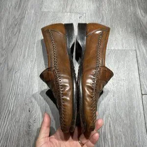 Italy Bragano Cole Haan Men\'s size 10 Brown woven leather Loafers dress shoes Cole Haan | Shoes | Italy Bragano Cole Haan Mens Size Brown  main image 4